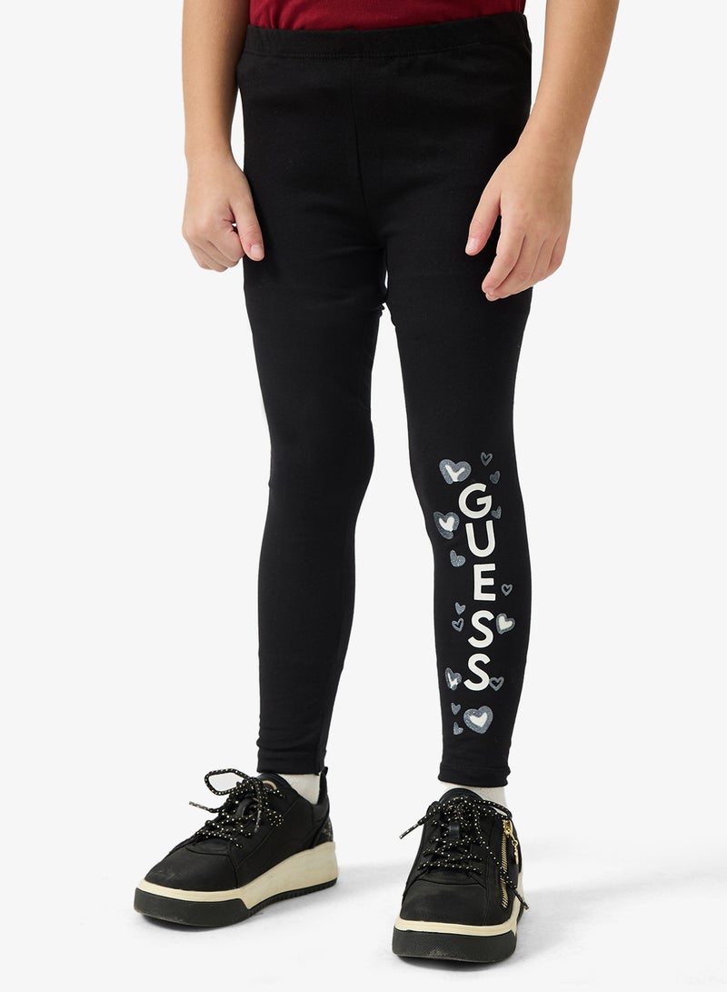 جس بنطلون ضيق مطبوع للأطفال - Image 1